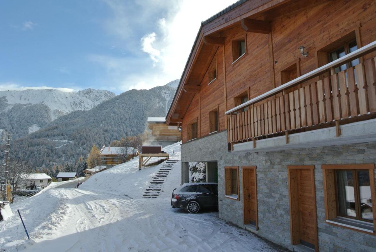 La Tzoum'Hostel La Tzoumaz Kültér fotó