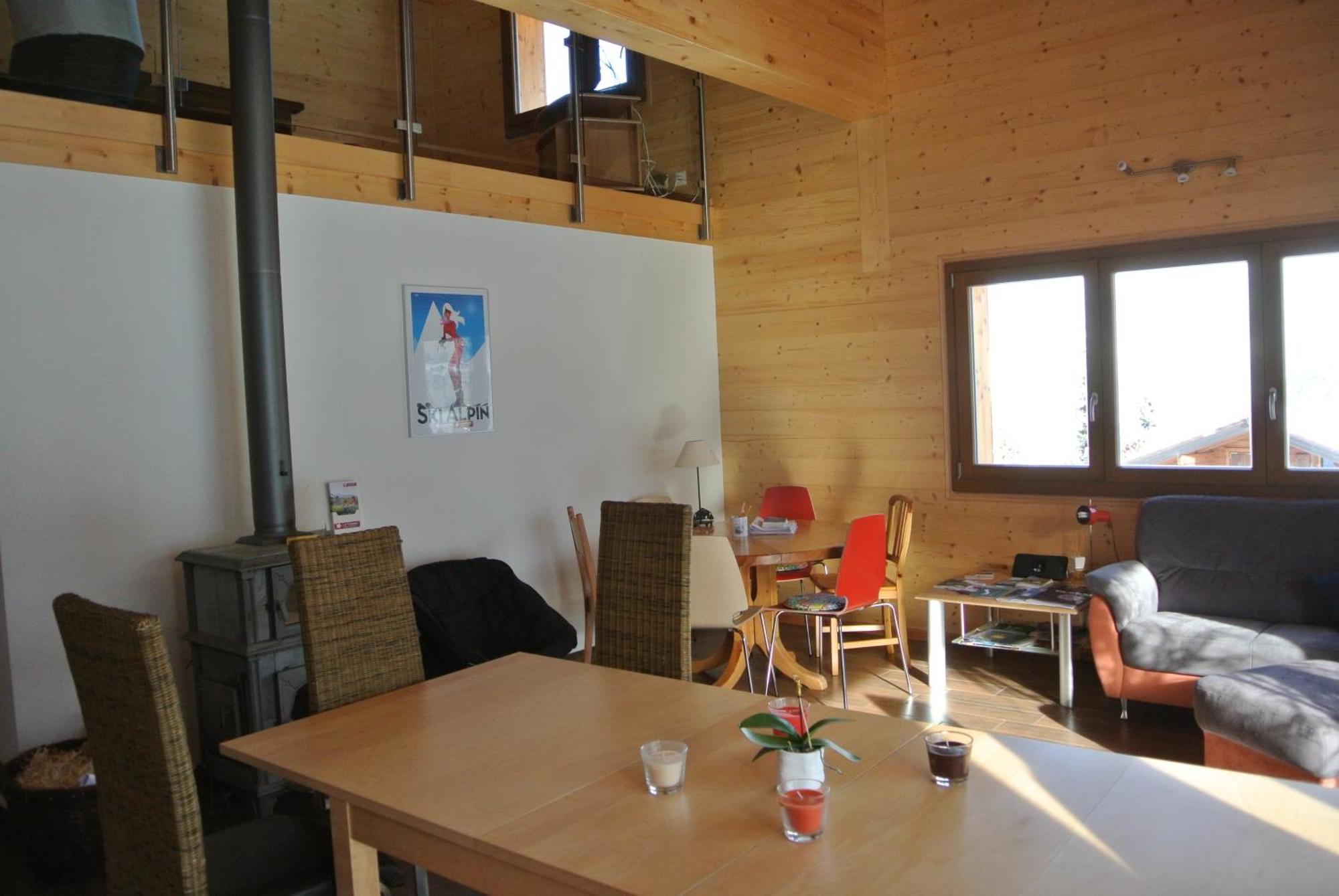 La Tzoum'Hostel La Tzoumaz Kültér fotó