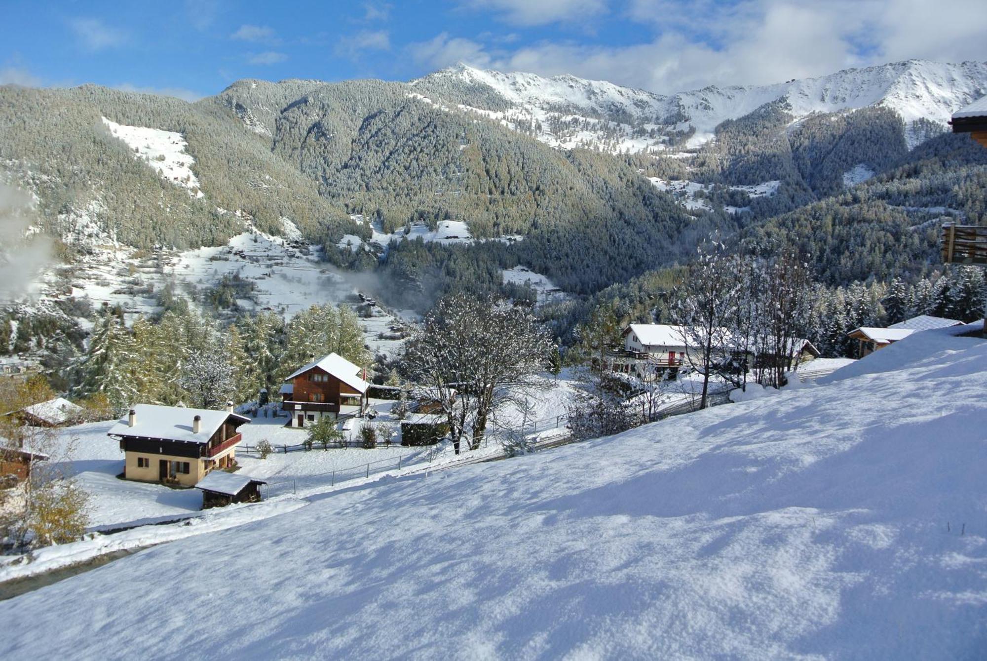 La Tzoum'Hostel La Tzoumaz Kültér fotó