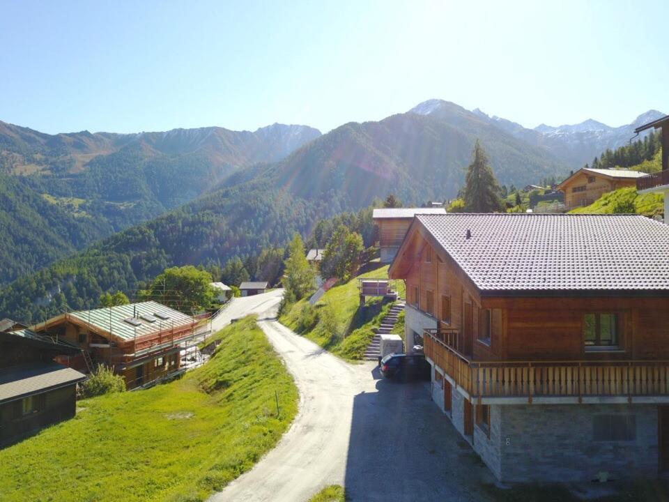 La Tzoum'Hostel La Tzoumaz Kültér fotó