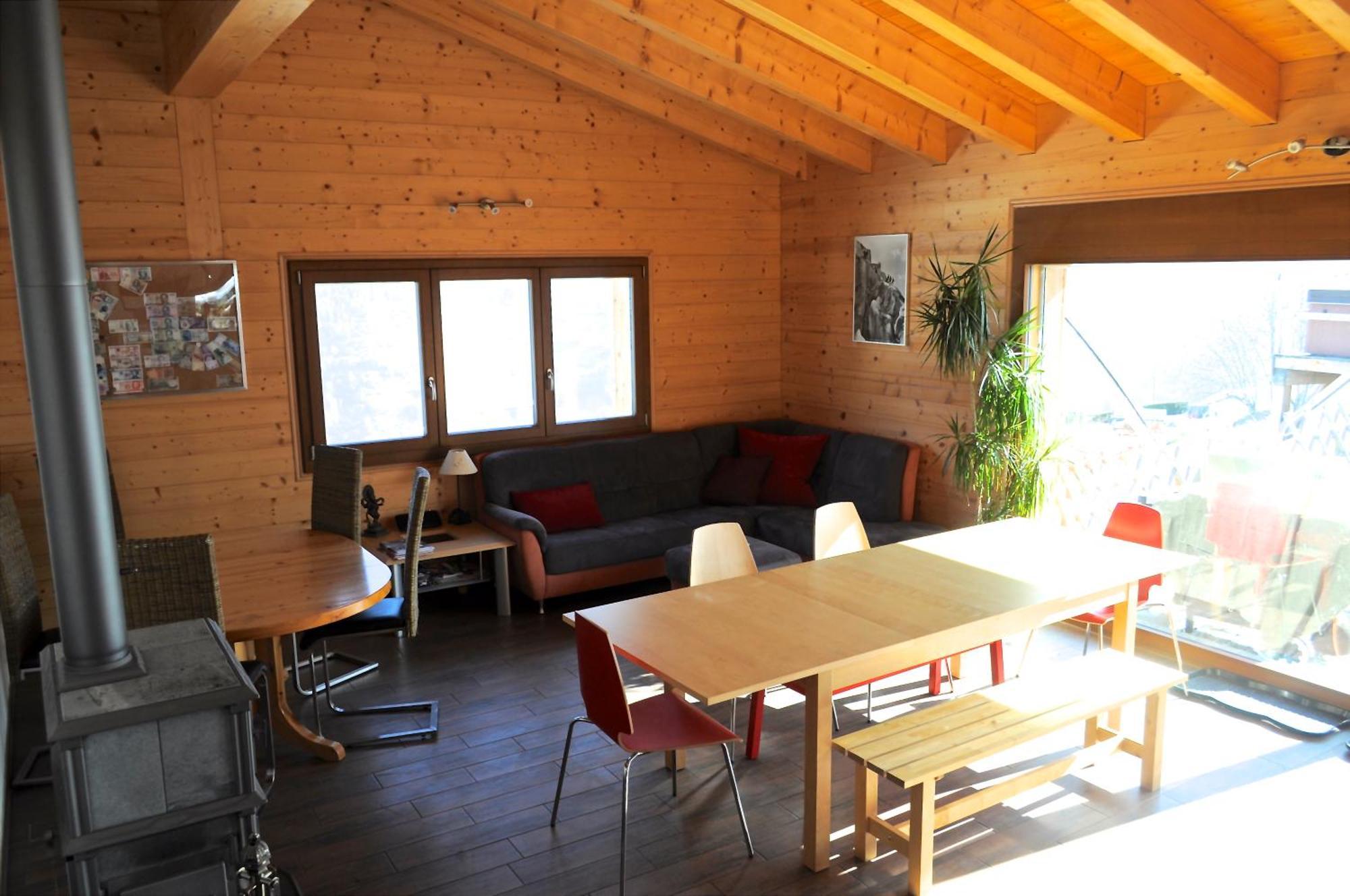La Tzoum'Hostel La Tzoumaz Kültér fotó