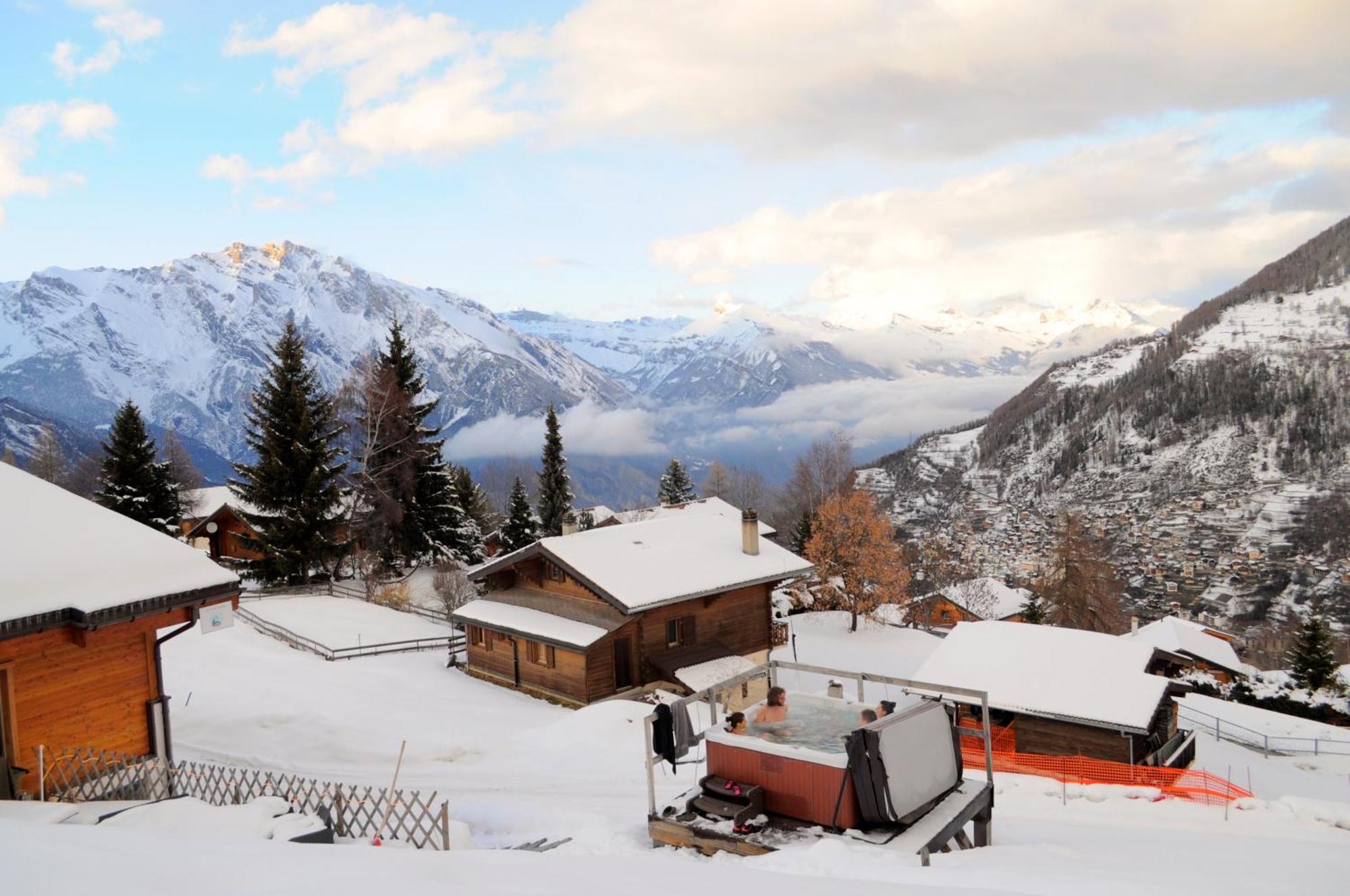 La Tzoum'Hostel La Tzoumaz Kültér fotó
