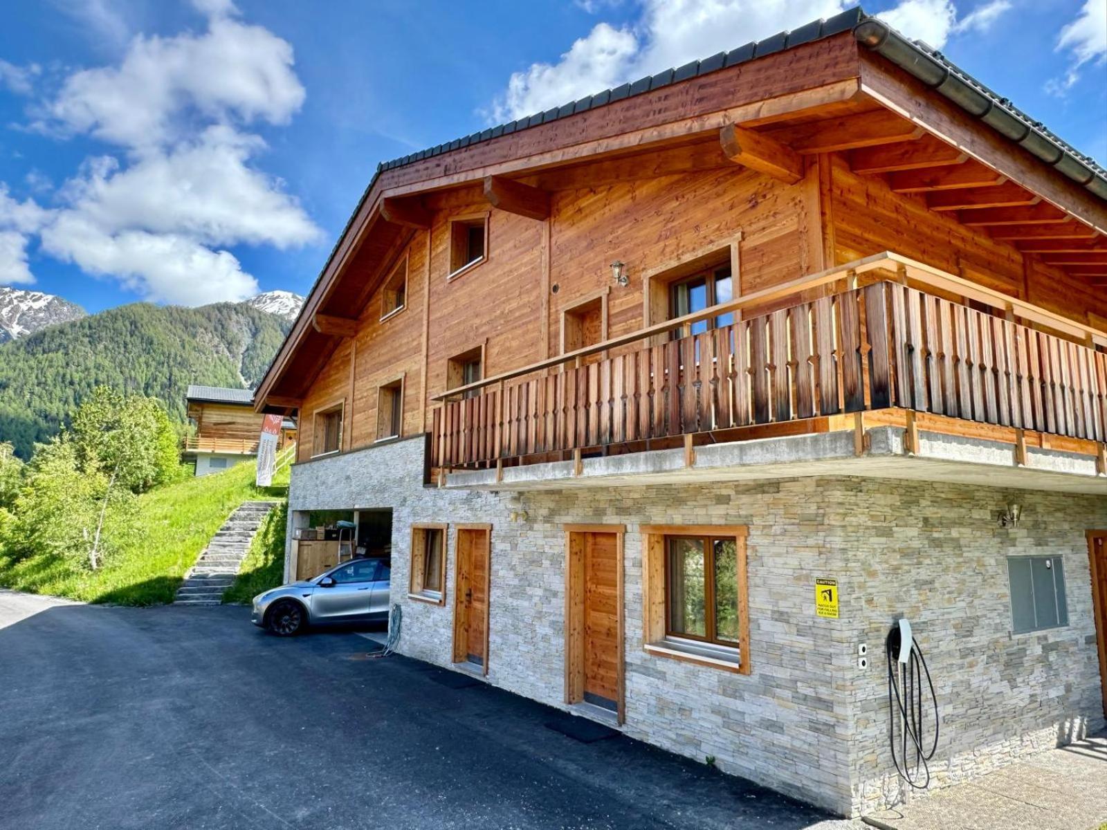 La Tzoum'Hostel La Tzoumaz Kültér fotó